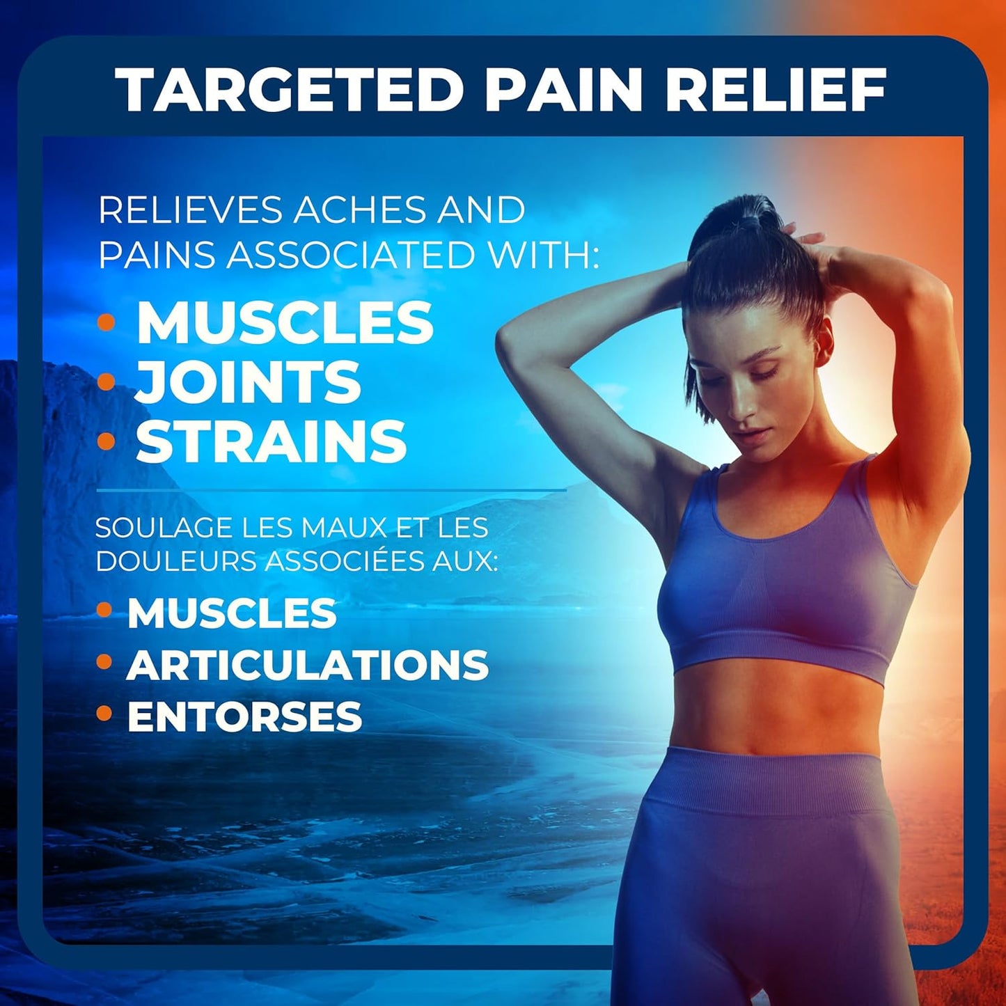 Icy Hot Pro 止痛贴，速效贴片，适用于缓解肌肉酸痛、关节痛、轻微背痛、拉伤和扭伤，樟脑 3%、薄荷醇 5% 和高级水凝胶技术，5 片装