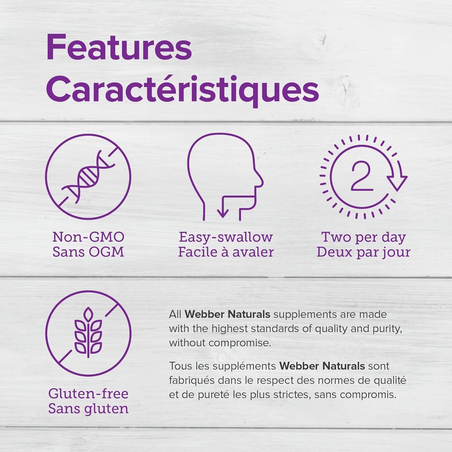 Webber Naturals Osteo Joint Ease with InflamEase, Glucosamine, Chondroitin, and MSM, 80 Caplets, Helps Ease Joint Pain Associated with Osteoarthritis