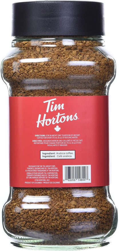 Tim Hortons 中度烘焙速溶咖啡，100% 哥伦比亚，300 克罐装