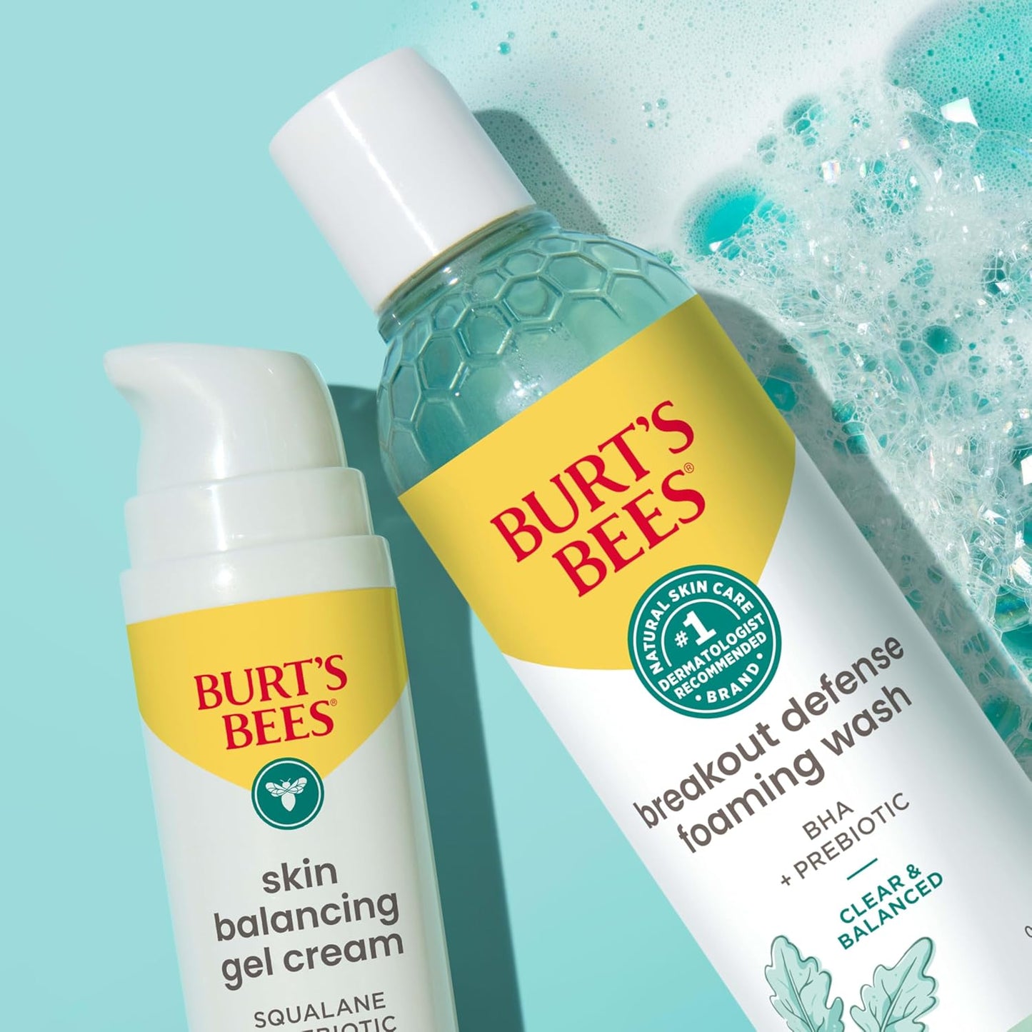 Skin Balancing Gel Cream Clear and Balanced by Burts Bees for Unisex - 1.8 oz Cream