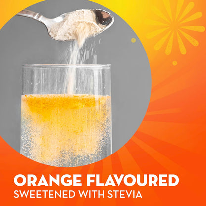 Metamucil Daily Fibre + Collagen Peptides, Psyllium Husk Powder, Plant Based Sugar-Free with Stevia, Orange Flavoured, 60 Servings (564 g)