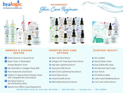 Hyalogic Episilk Coenzyme Q10 Serum w/Hyaluronic Acid for Collagen Support | Visible Firming Facial Serum for Dry Skin | Skin Rejuvenation - Antioxidant Serum (1 fl oz)