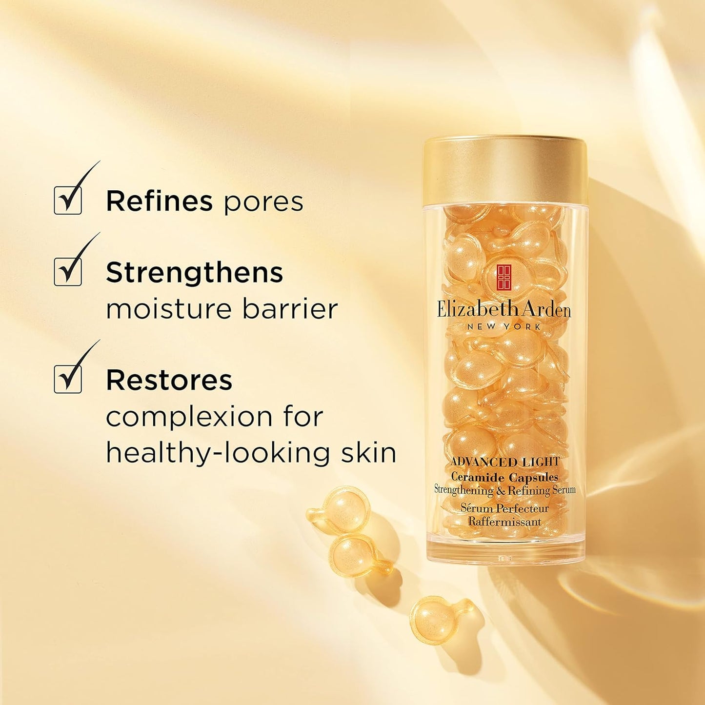 Elizabeth Arden Advanced Light Ceramide Capsules Strengthening & Refining Serum, 60 PC