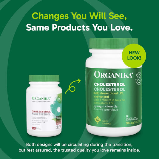 Organika Canadian-Made Cholesterol 90 Tabs