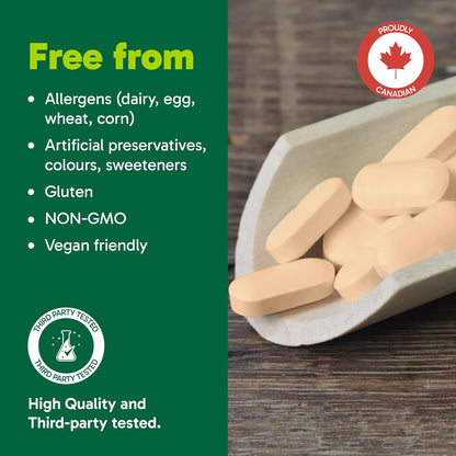 Organika 加拿大制造胆固醇 90 片