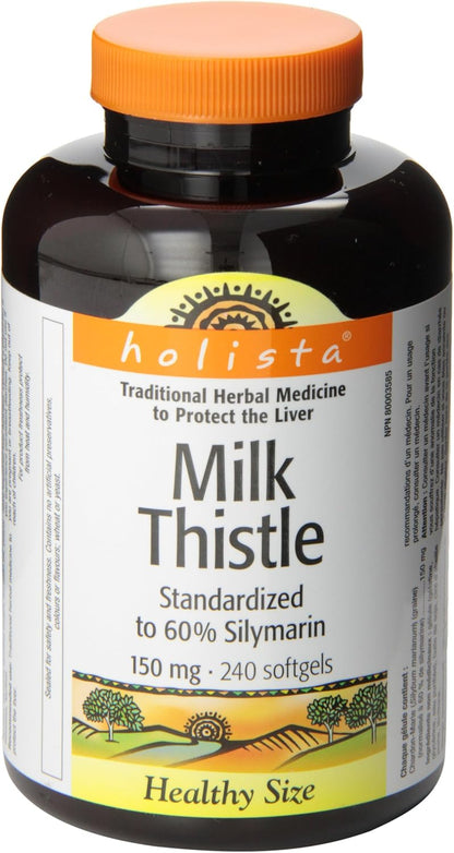 Holista 奶蓟草软胶囊，150毫克