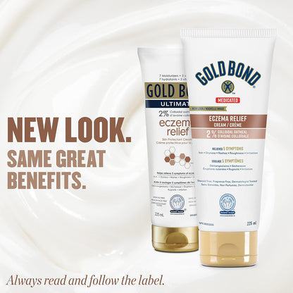 Gold Bond 药用湿疹舒缓乳液 + Gold Bond 药用湿疹舒缓霜