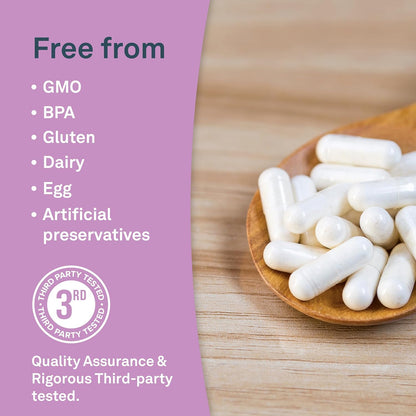 Organika 生物素 10,000mcg - 有益於皮膚、頭髮和指甲健康，高效 - 120 粒膠囊