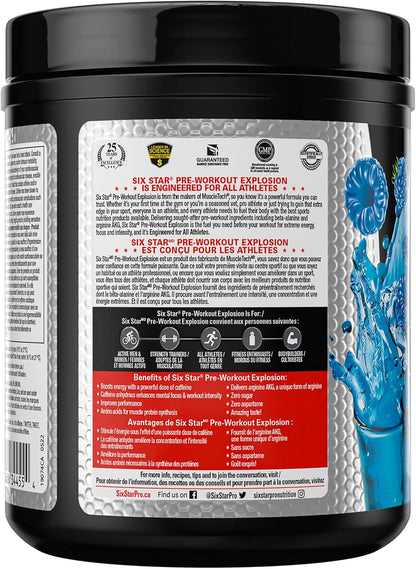 Six Star 乳清蛋白粉 + 一水肌酸 | 男女適用運動前粉