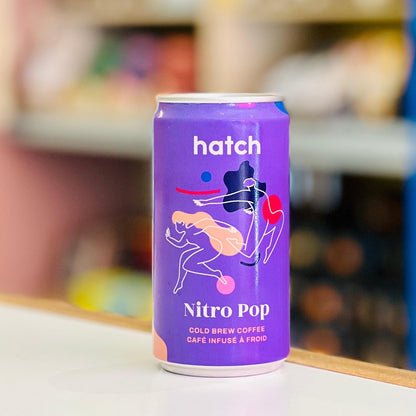 Hatch - Nitro Pop 冷萃咖啡，220毫升 - 加拿大制造
