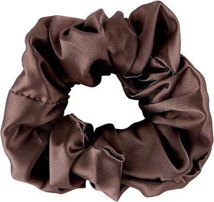 Bella Sleep + Spa Reusable Makeup Remover Facial Cloths and Scrunchie Facial Care Set, 3-Piece, Mocha