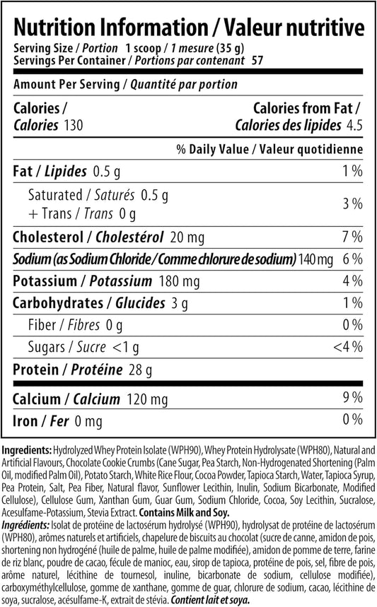Nutrabolics Hydropure, 100% Hydrolyzed Whey Protein, Cookies 'N Cream, 4.5 Pound
