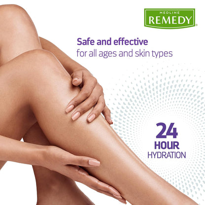 Medline MSC092408 Remedy Phytoplex 滋养护肤霜，8 盎司，白色（24 瓶装）