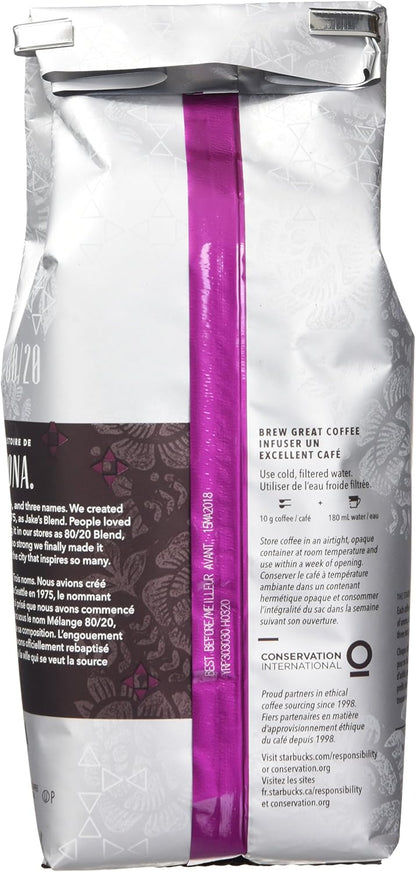 星巴克法式烘焙研磨咖啡 340 克（6 包），法式深度烘焙，6 支装 & 维罗纳咖啡研磨咖啡 340 克（6 包），维罗纳咖啡，2040 克