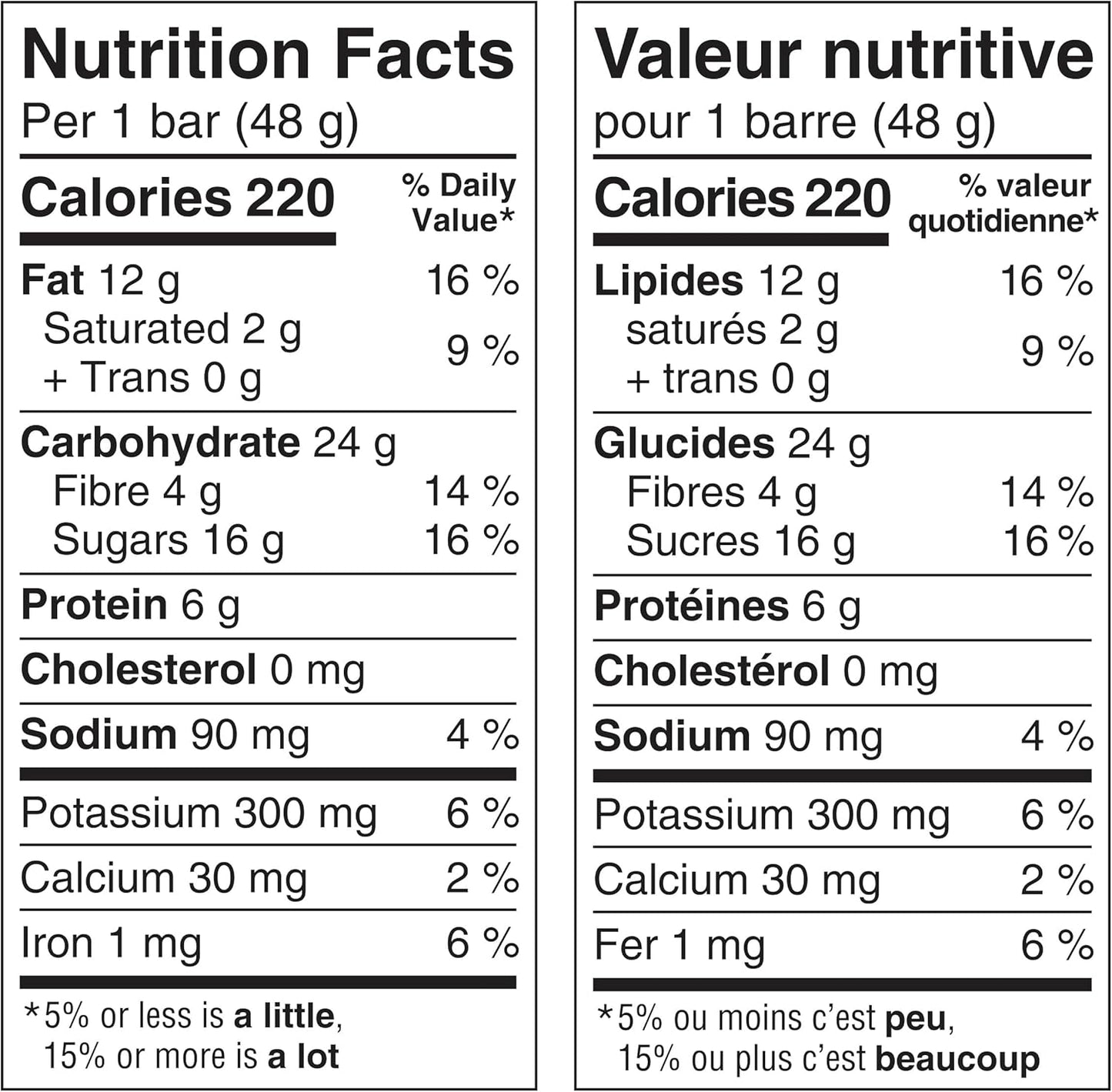LÄRABAR 花生酱、水果和坚果能量棒，5条装，无麸质，纯素，零食棒