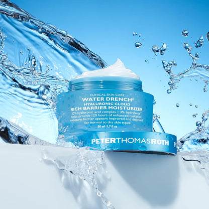 Peter Thomas Roth Water Drench Hyaluronic Cloud Rich Barrier Moisturizer Moisturizer Unisex-1.7 oz