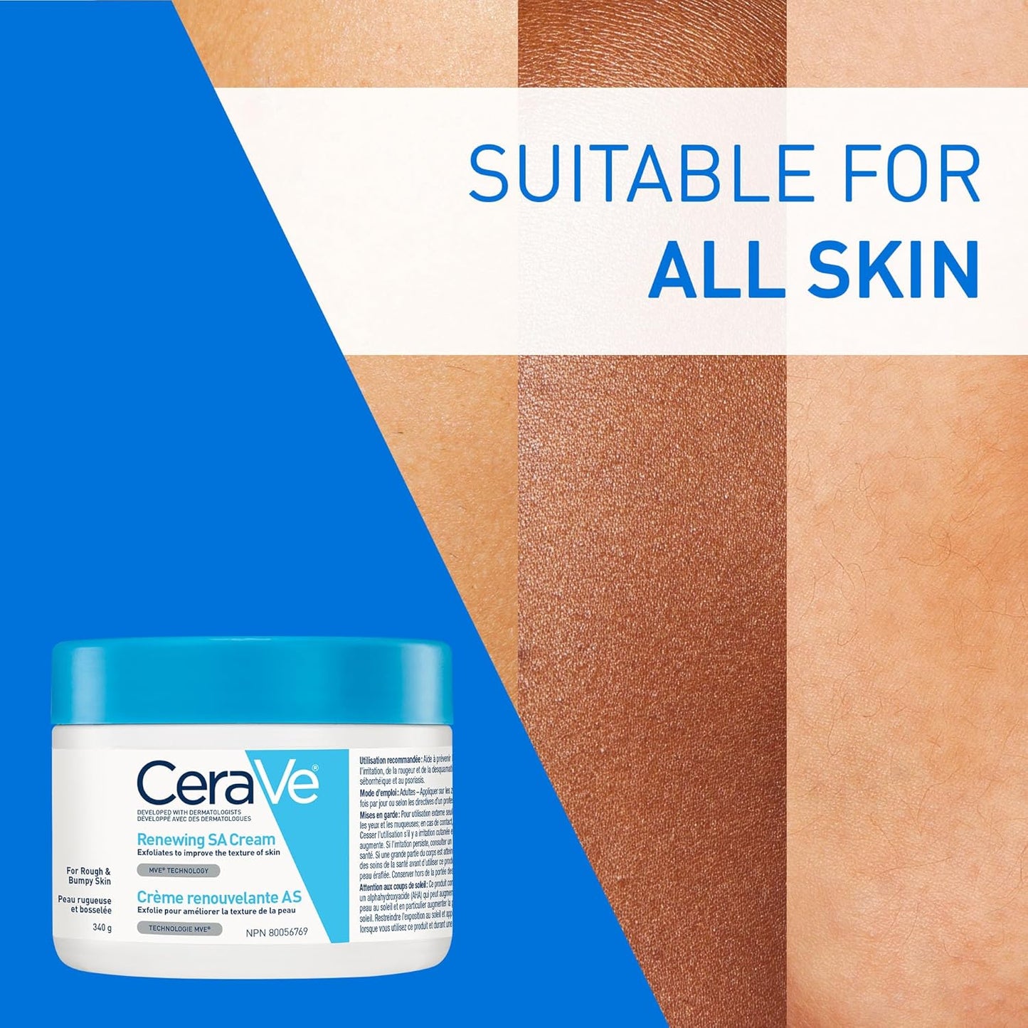 Cerave renewing sa cream 340g