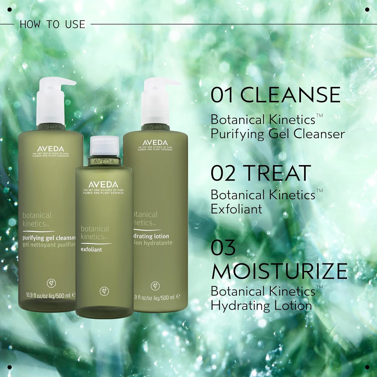 Aveda Botanical Kinetics Purifying Gel Cleanser | for Normal to Oily Skin | with Lavender and Vitamin E | Dermatologist Tested 97% Naturally Derived*