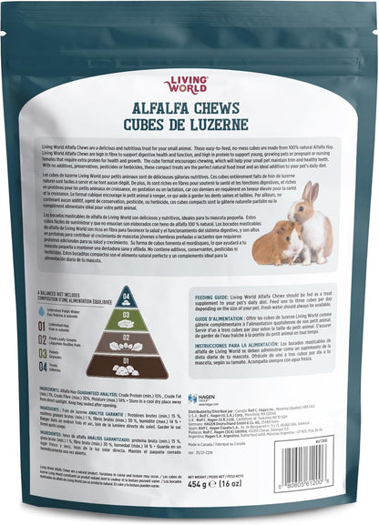 Living World 加拿大苜蓿咀嚼片 - 454克