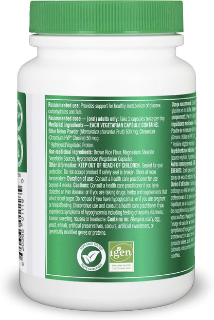 Organika 血糖控制（原名 Cr-苦瓜）120 粒胶囊