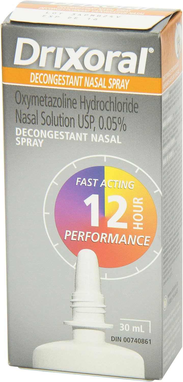 Drixoral 减充血鼻喷雾剂，快速持久缓解 12 小时，30 毫升