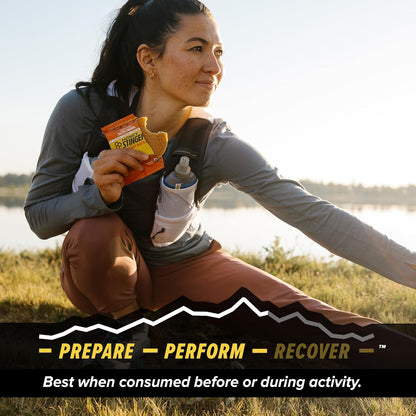 Honey Stinger Organic Gluten-Free Salted Caramel Waffle | Energy Stroopwafel for Exercise, Endurance and Performance | Sports Nutrition for Home & Gym, Pre & Post Workout | 12 Waffles, 30g