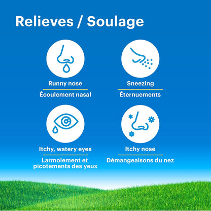 开瑞坦儿童速溶抗过敏药 - 24 小时不瞌睡儿童抗过敏药，儿童抗组胺药，快速缓解眼睛发痒、流泪、发红、打喷嚏、流鼻涕等过敏症状，10 片装