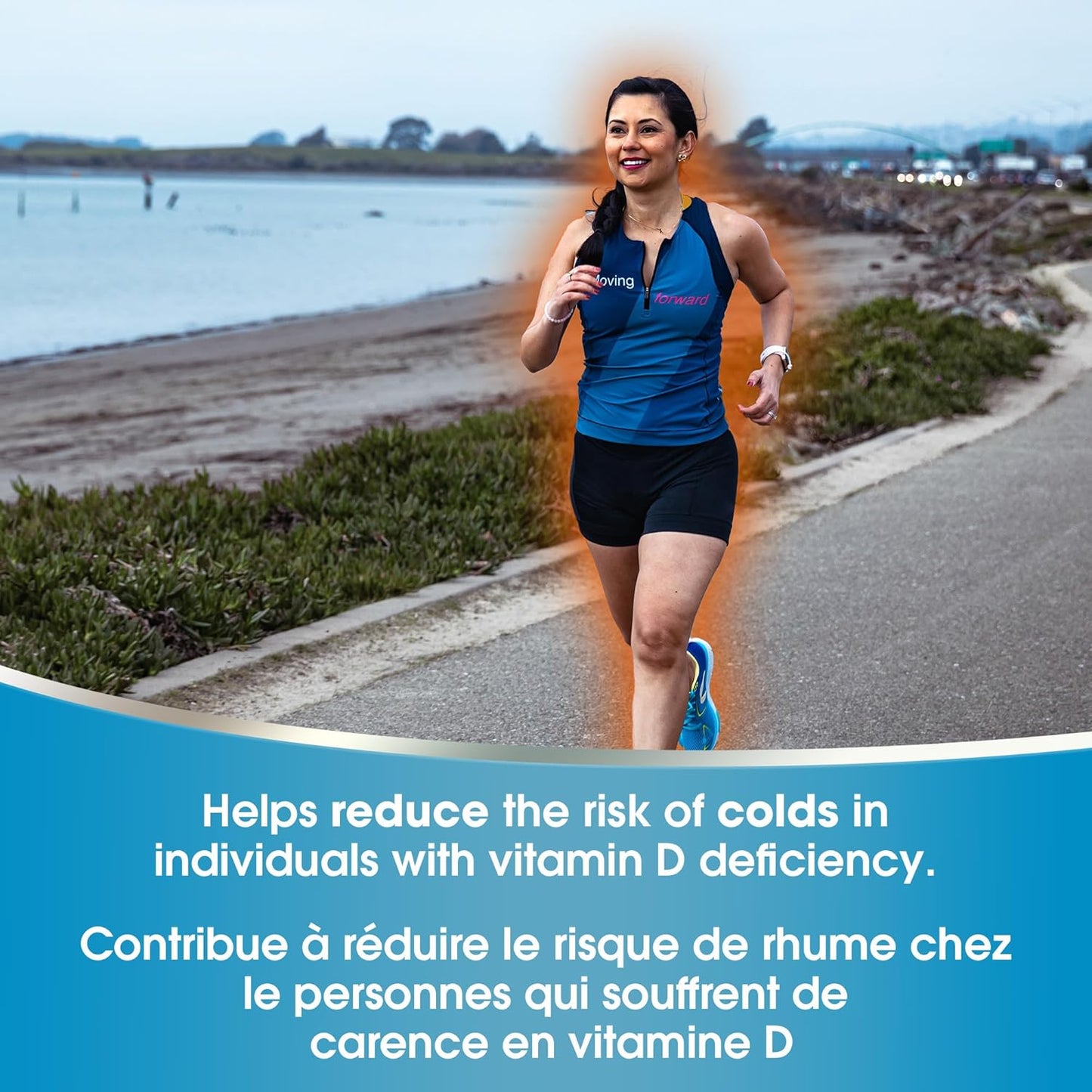 Redoxon® 三重功效维生素 C、维生素 D 和锌 - 免疫支持泡腾片，锌、维生素 D 和维生素 C 补充剂，成人免疫支持，45 片橙味片剂