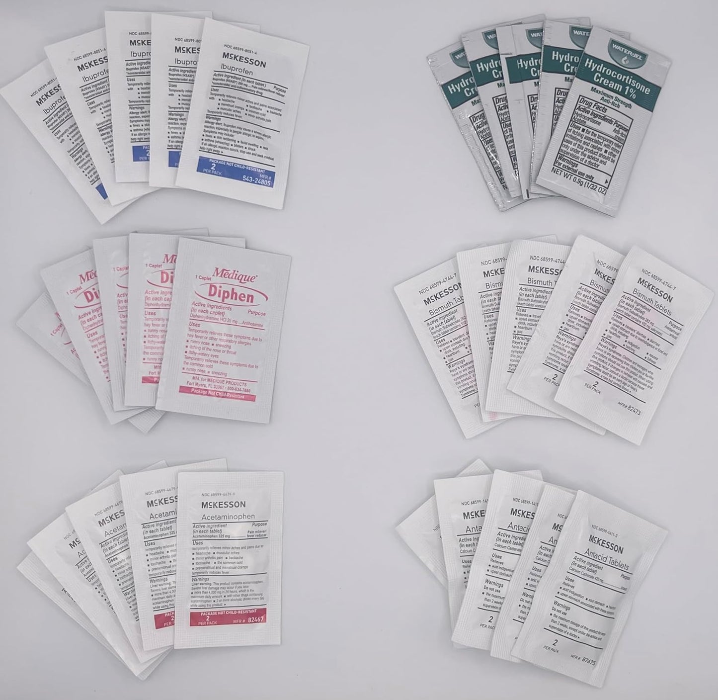 Dr Dan 紧凑型旅行药物套装，便携式医生设计的 OTC 药品收纳盒，可缓解头痛、发烧和胃部不适，适合旅行、徒步旅行和户外活动