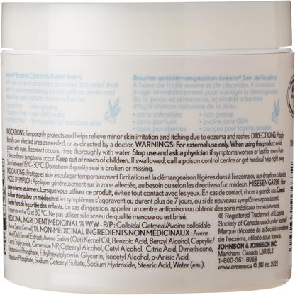 Aveeno 湿疹护理止痒膏，敏感肌肤适用，不含防腐剂，无香精，311 克