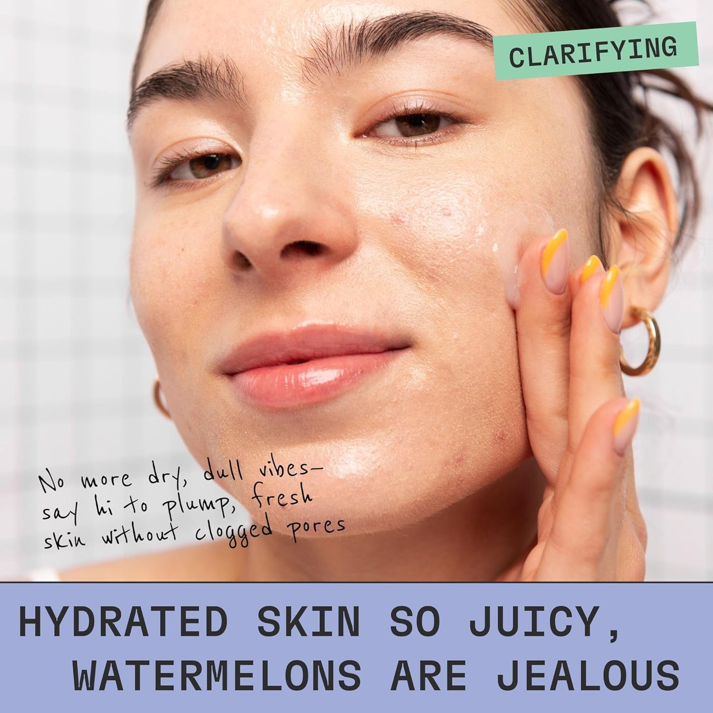 cleanjourney 祛痘面部保湿霜，烟酰胺和锌 PCA，加拿大制造，焕活并抚平肌肤，轻盈凝胶面霜，经 EWG 认证，无香料，经皮肤科医生测试，50 毫升