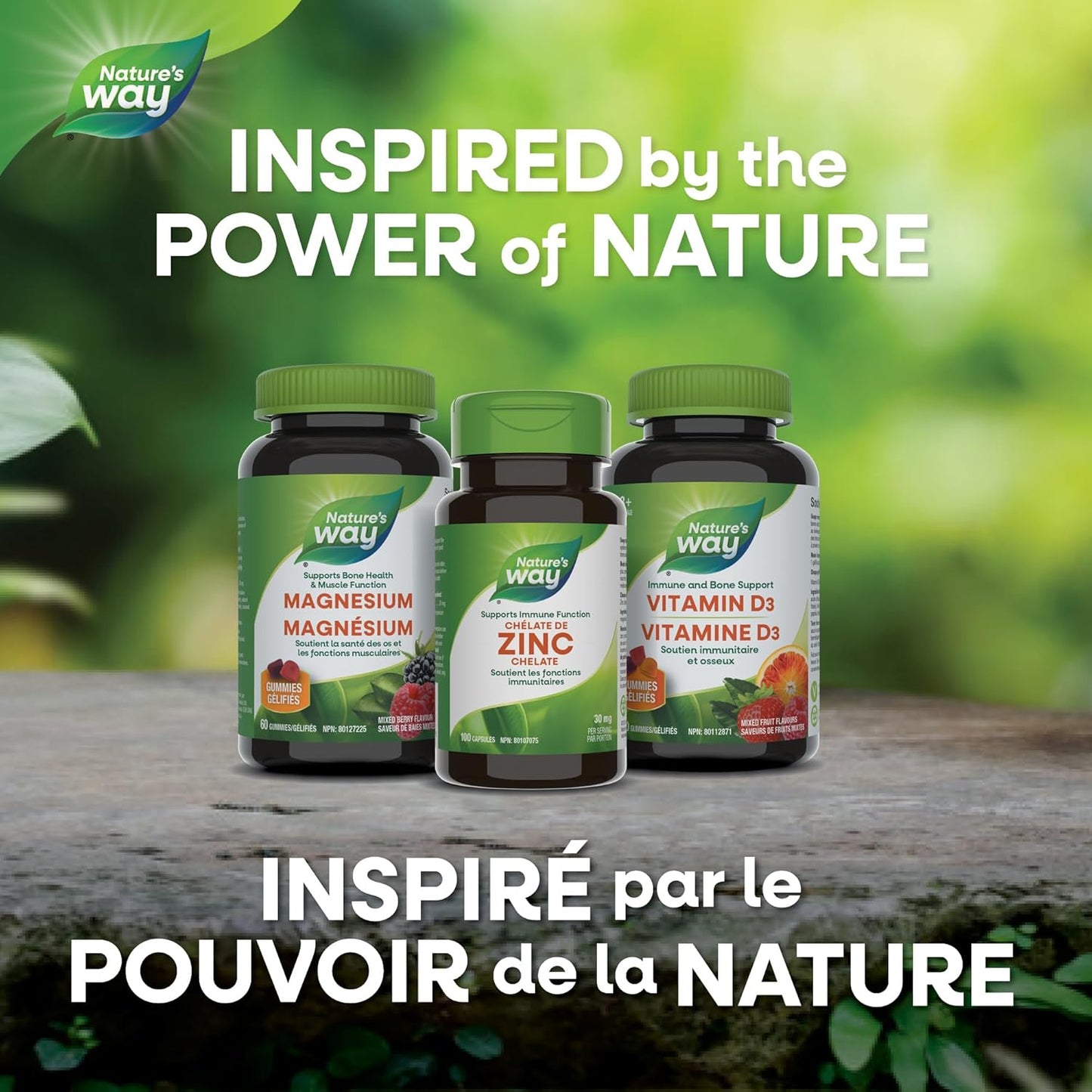 Nature's Way 鋅螯合物 - 免疫系統、能量代謝和整體健康支持 - 預防鋅缺乏症 - 每粒膠囊含 30 毫克鋅螯合物 - 不含麩質 - 100 粒膠囊