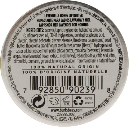Burt's Bees 薰衣草蜂蜜润唇膏，礼品装 11.3 克