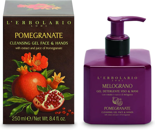 L'Erbolario LErbolario Cleansing Gel Face and Hands - Pomegranate Cleanser Unisex 8.4 oz