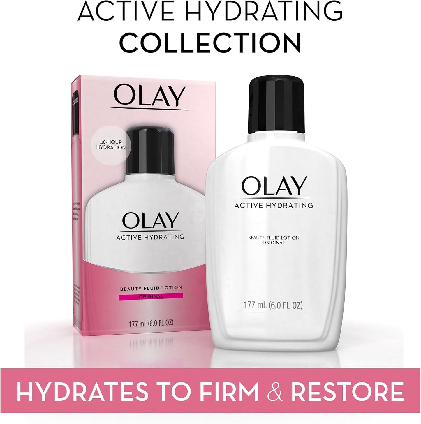 Olay Active Hydrating Beauty Moisturizing Lotion, 177 mL