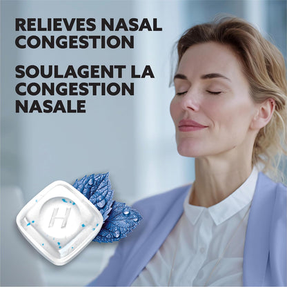 HALLS 无糖特强止咳糖浆，20 包，每包 9 粒，润喉糖，缓解咽喉痛，缓解咳嗽，薄荷醇，加拿大制造