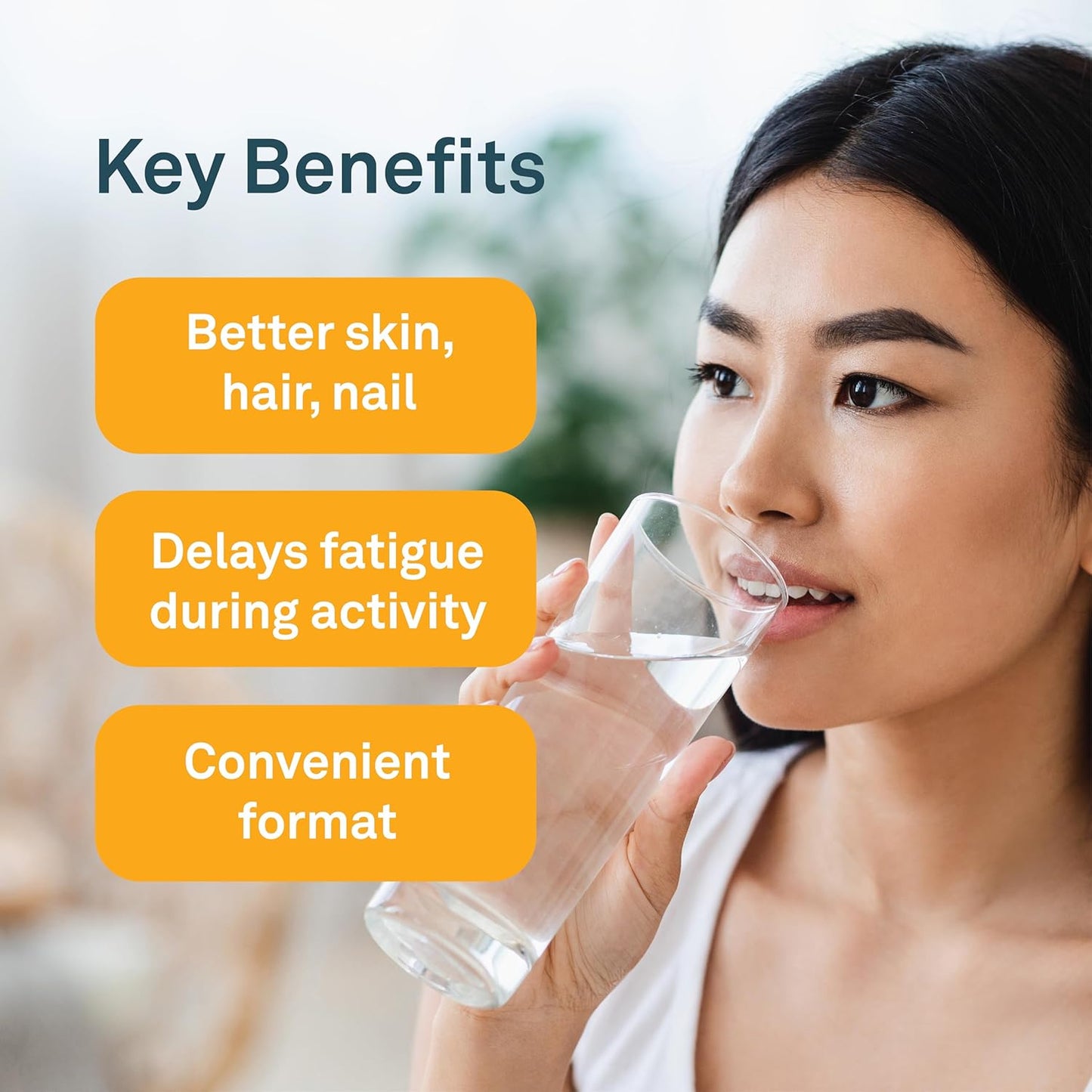 Organika 加拿大制造 Metaboost - 胶原蛋白、左旋肉碱和藤黄果 - 促进脂肪代谢、帮助控制体重、支持身体活动 - 120 粒胶囊