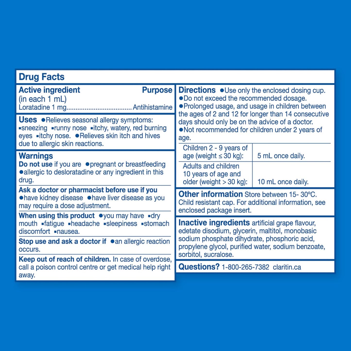 开瑞坦儿童糖浆过敏药 - 24 小时不瞌睡儿童过敏药，儿童抗组胺药，快速缓解过敏症状，如眼睛发痒流泪、打喷嚏、流鼻涕、皮肤瘙痒和荨麻疹，120 毫升