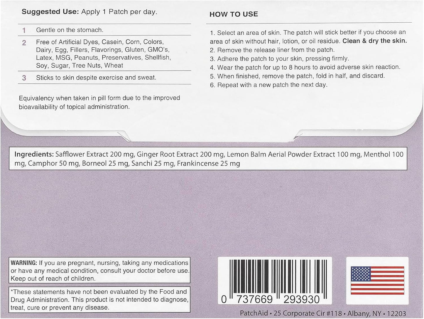 PatchAid 止吐贴（30 天用量）