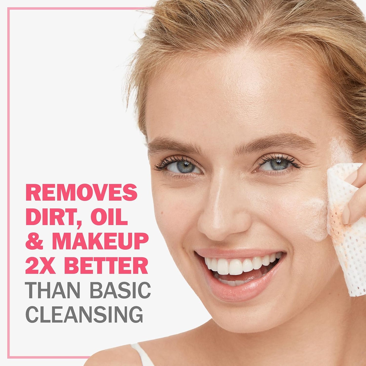 Olay Daily Facials 5-In-One Hydrating Cleansing Cloths with Grapeseed Extract, 66 Count & Regenerist Micro-Sculpting Scrub Facial Cleanser, Face Wash, 150 ml