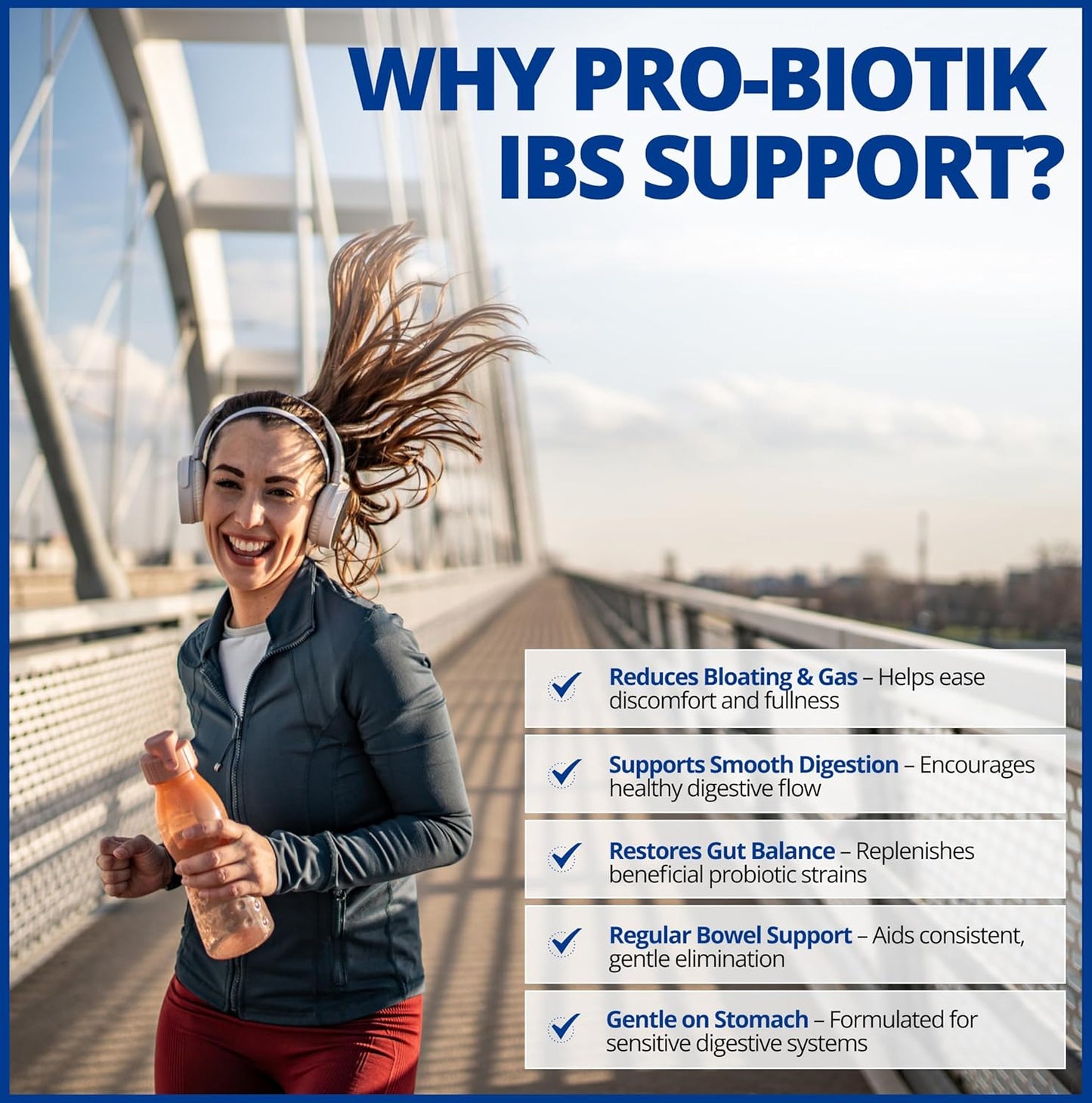 CanPrev Pro-Biotik IBS 支持，30 粒素食胶囊，30 天用量 - 男女益生菌 - 20 亿活性细胞，支持消化 - 舒适消化和平衡肠道菌群 - 缓解腹胀和胀气