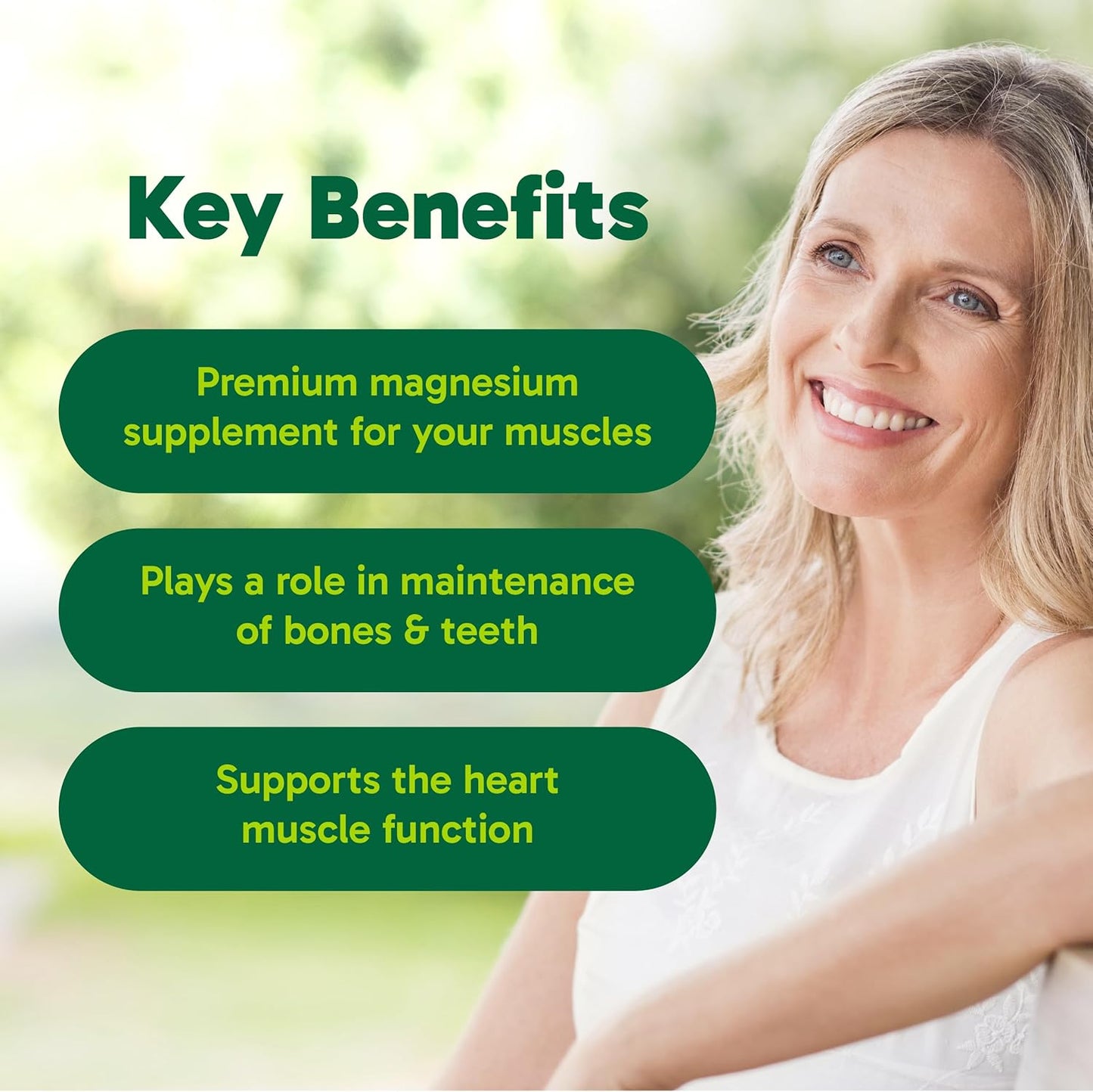 Organika 加拿大製造雙甘氨酸鎂 - 200 毫克，高吸收率，肌肉恢復，心臟支持，120 粒膠囊