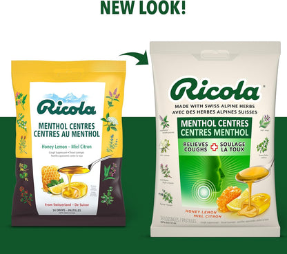 Ricola Menthol Centres Cough Drops