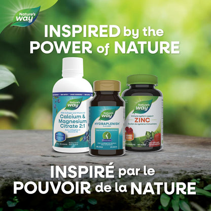 Nature's Way Hydraplenish Plus 膠原蛋白、MSM 和透明質酸、骨關節炎關節疼痛支持、BioCell 膠原蛋白，60 粒膠囊