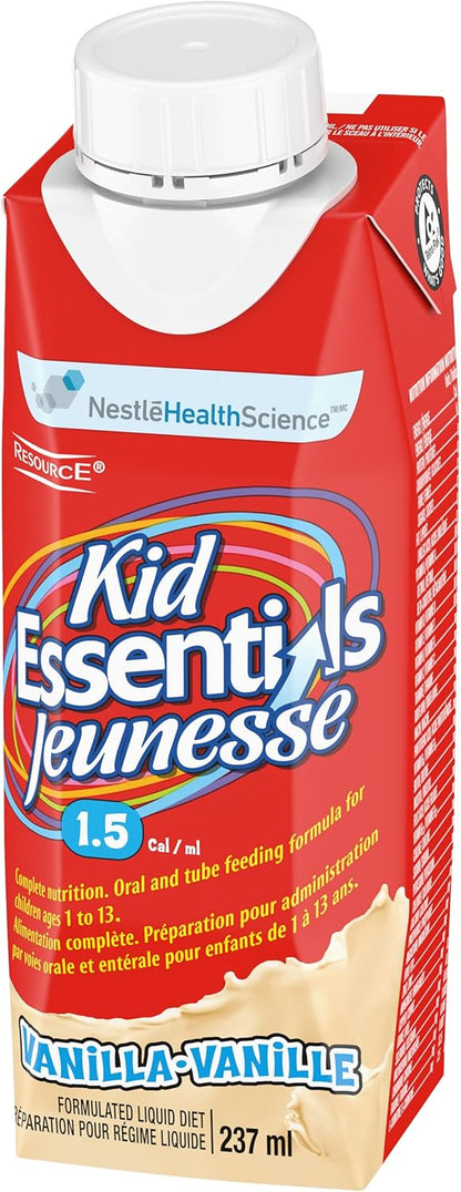 RESOURCE Kid Essentials Formulated Liquid Diet with Fibre, 237mL, 24 Count