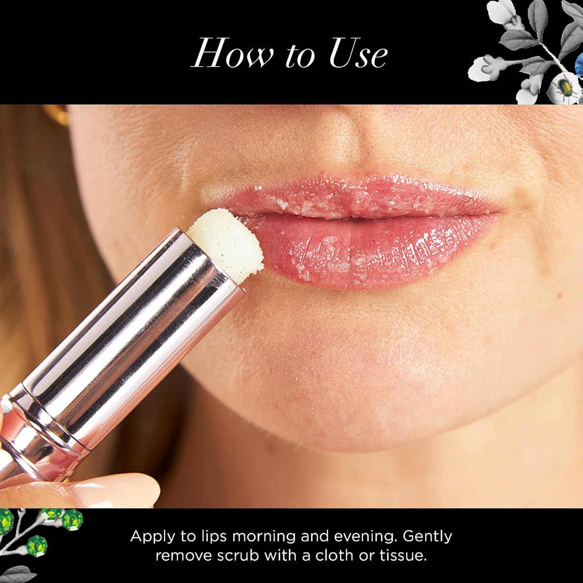 butter LONDON Lippy 唇部磨砂棒，糖霜奶油味 - 100% 天然糖基唇部去角質，4.25 g