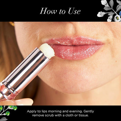 butter LONDON Lippy 唇部磨砂棒，糖霜奶油味 - 100% 天然糖基唇部去角質，4.25 g