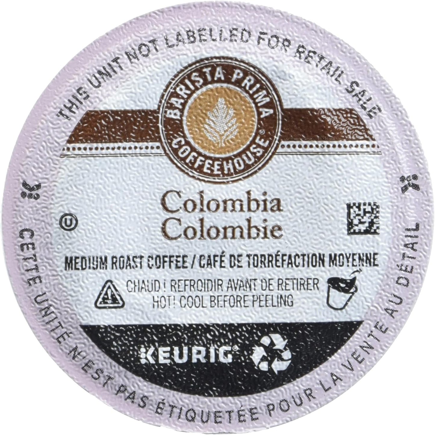 Barista Prima Coffeehouse 哥倫比亞，中度深度烘焙咖啡，96 支