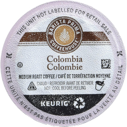 Barista Prima Coffeehouse 哥倫比亞，中度深度烘焙咖啡，96 支