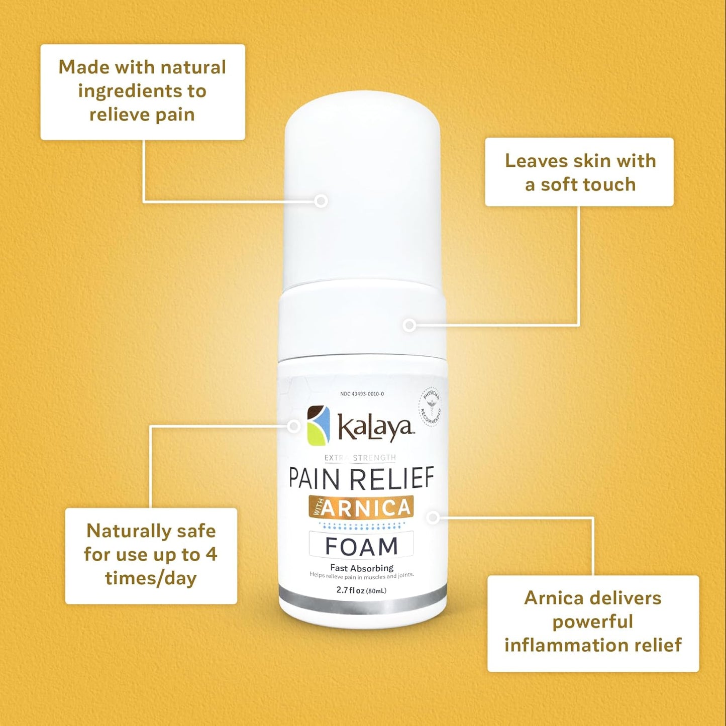 KaLaya 强效山金车止痛泡沫